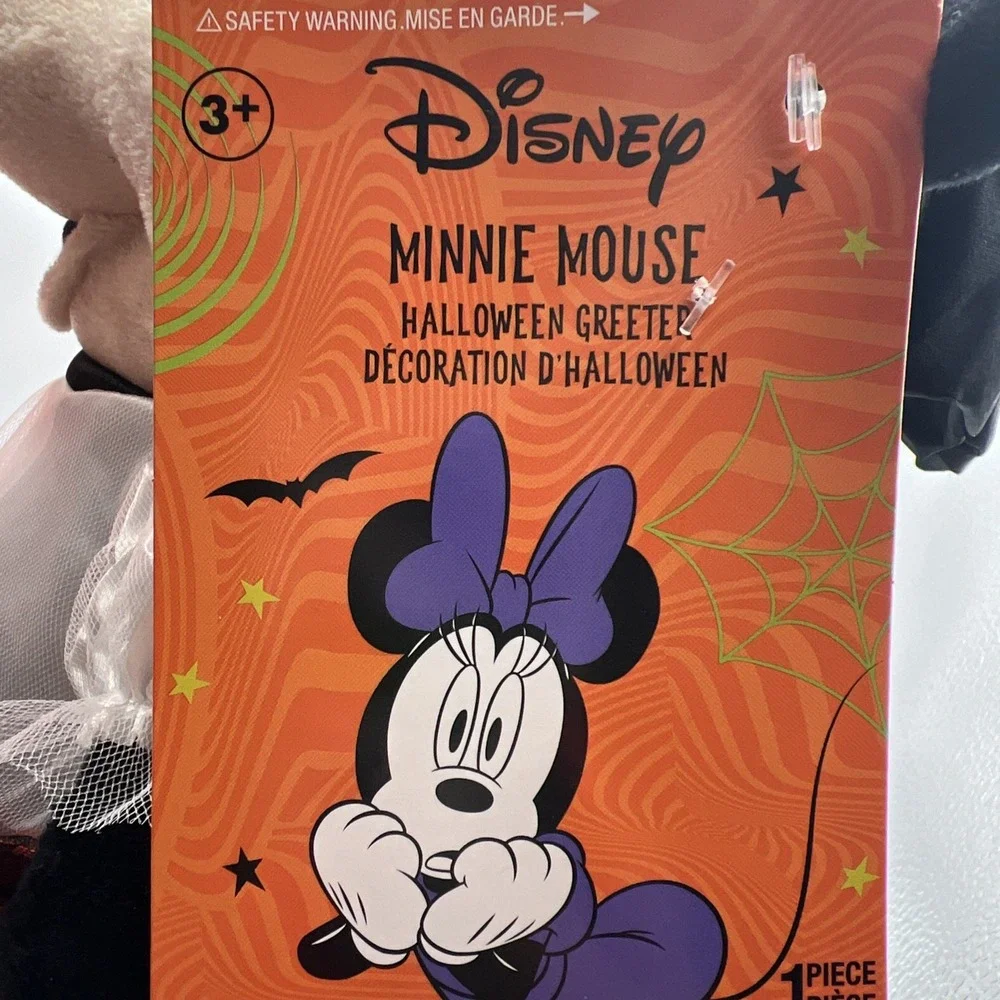Disney Mickey Mouse Vampire & Minnie Mouse Witch Halloween 20 Inch Door Greeters